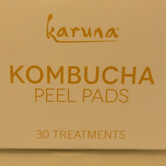 Karuna Other - Karuna Kombucha Peel Pads 30 Ct Exfoliating Brighten Face Wipes NEW MSRP $38